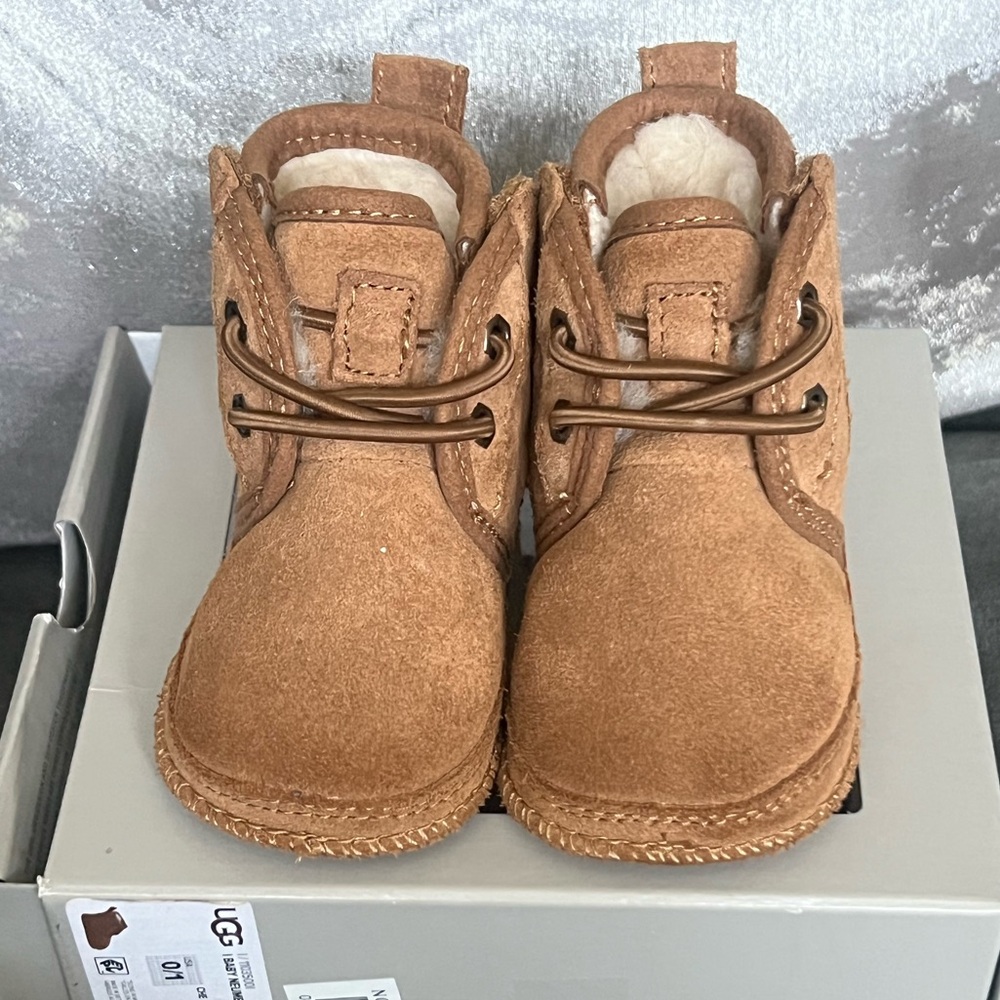Ugg Baby Nuemel Boots…Size 0-1 - Chestnut